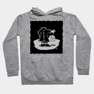 Playing With Your Head (black background) Hoodie